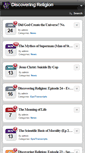 Mobile Screenshot of discoveringreligion.net