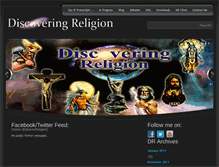 Tablet Screenshot of discoveringreligion.net